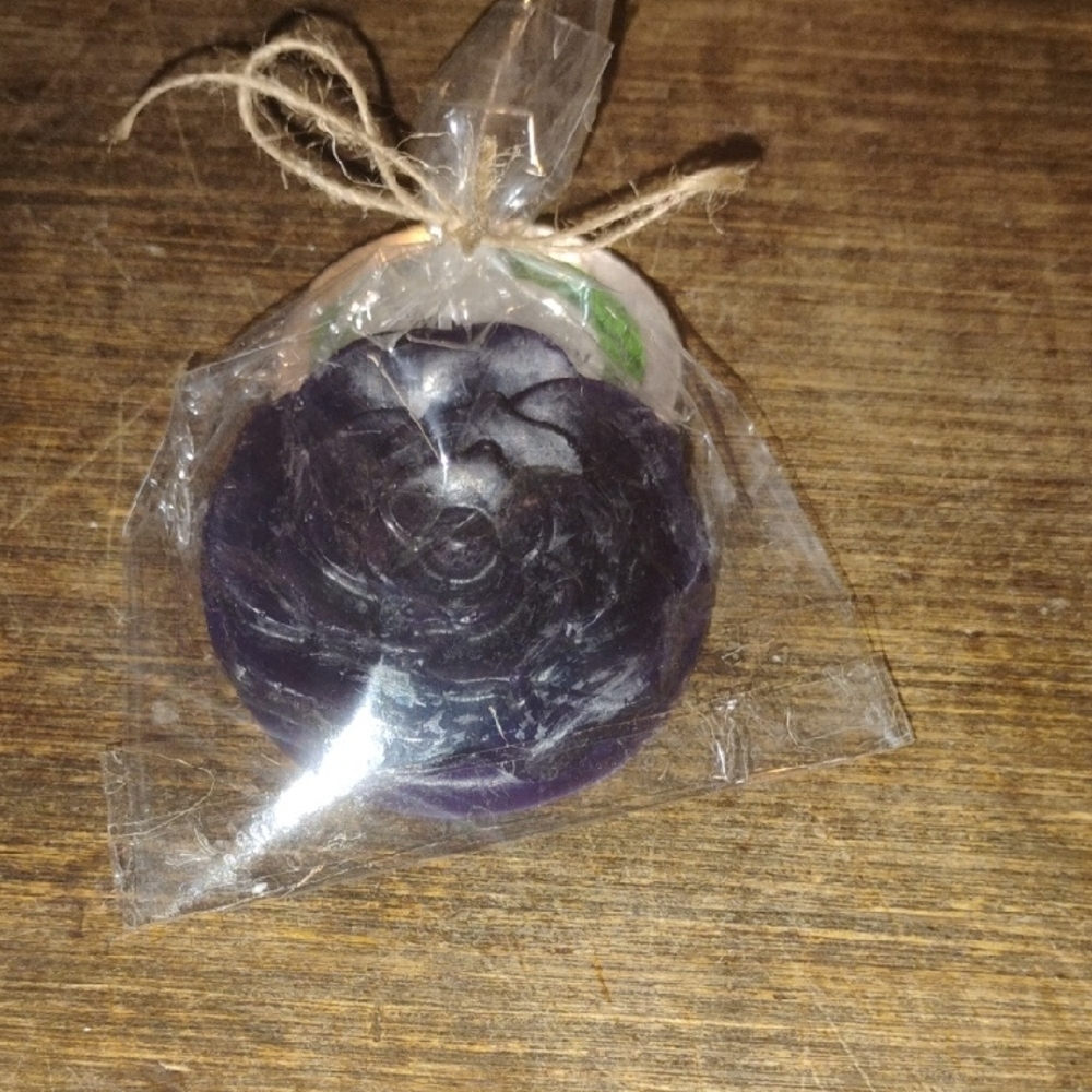 Purple Floral Hand Soap
